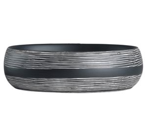 Lavamanos sobreponer 14.5x49x35.5 cm SLC880 Inca Black