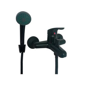 Monomando tina ducha Eko negro mate