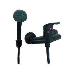 Monomando ducha ABS Eko matte black