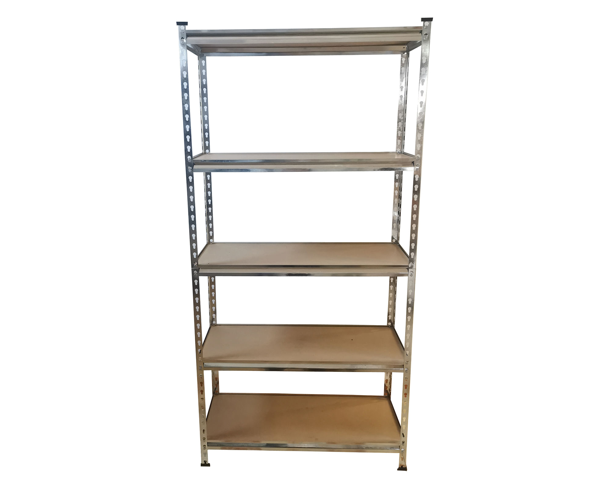 Estante Metálico 5 Niveles Gris Metálico 183x90x40 cm Multimarca