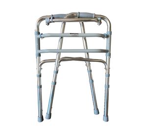 Andador doble barra desarmable aluminio 75-95x40x49 cm
