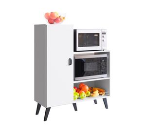 Mueble frutero horno 1 puerta Xangai blanco
