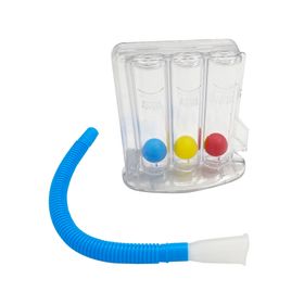 Triflo ejercitador pulmonar plástico