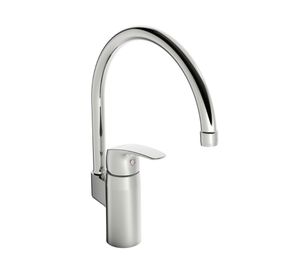 Monomando lavaplatos HansaEco cromado