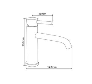 Monomandos lavamanos Sensus nickel