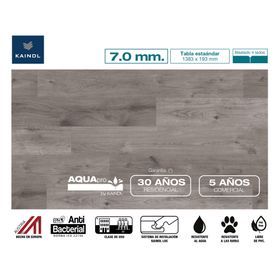 Piso flotante Classic touch Aquapro oak ashmond 7 mm 2.67 m2