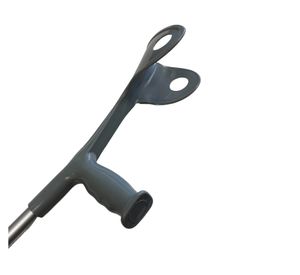 Bastón europeo codera fija 99 cm Kids gris