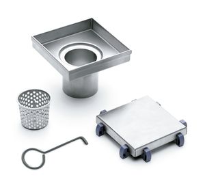 Desagüe cuadrado Aqua 4x4 2en1