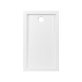 Receptáculo ducha antideslizante blanco 15x70x140 cm