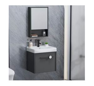 Mueble gabinete colgante GAB-26 mármol gris 50x36x48 cm