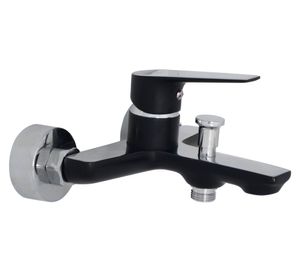 Monomando dúo de tina ducha MCTDON negro