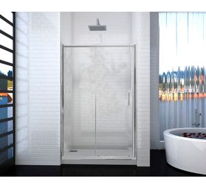 Mampara vidrio templado MAM-4 190x120x0.6 cm