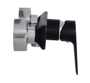 Monomando dúo de ducha MCDDON negro