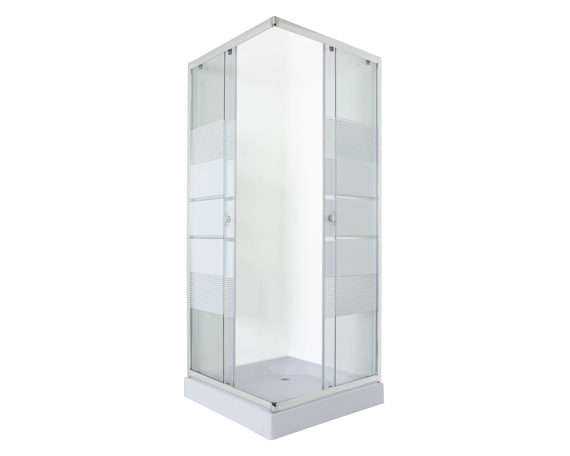Shower Door Recto blanco 190x80x80 cm