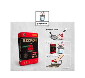 Adhesivo cerámico 25 kg d-a polvo bekron