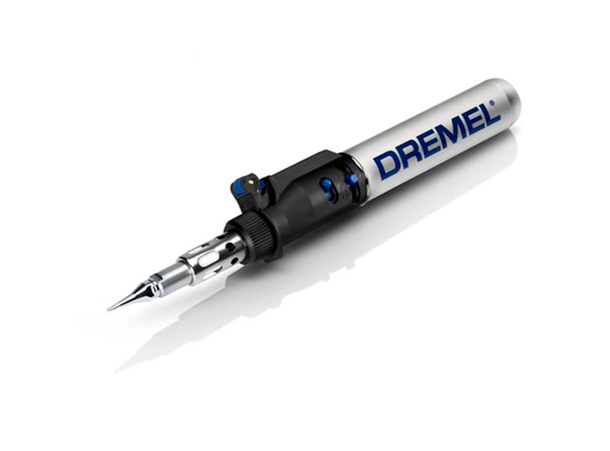 Pirograbador soldador a gas Versatip + 12 accesorios Dremel