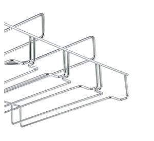 Colgador de copas cromado Cotidiana