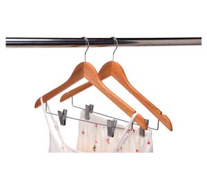 Colgador con ganchos natural 3 piezas