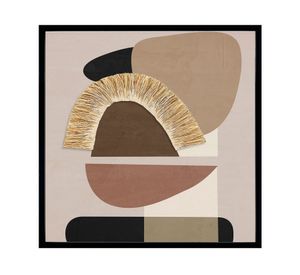 Canvas con marco 3D D1 Étnico 40x40 cm