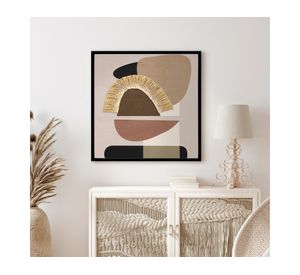 Canvas con marco 3D D1 Étnico 40x40 cm