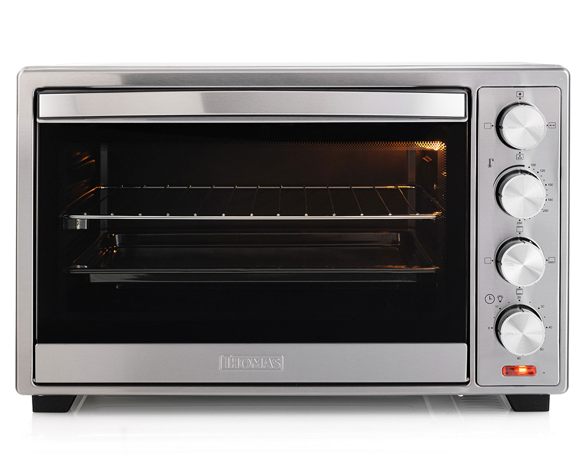 Thomas Horno eléctrico TH-62I gris 60 lt