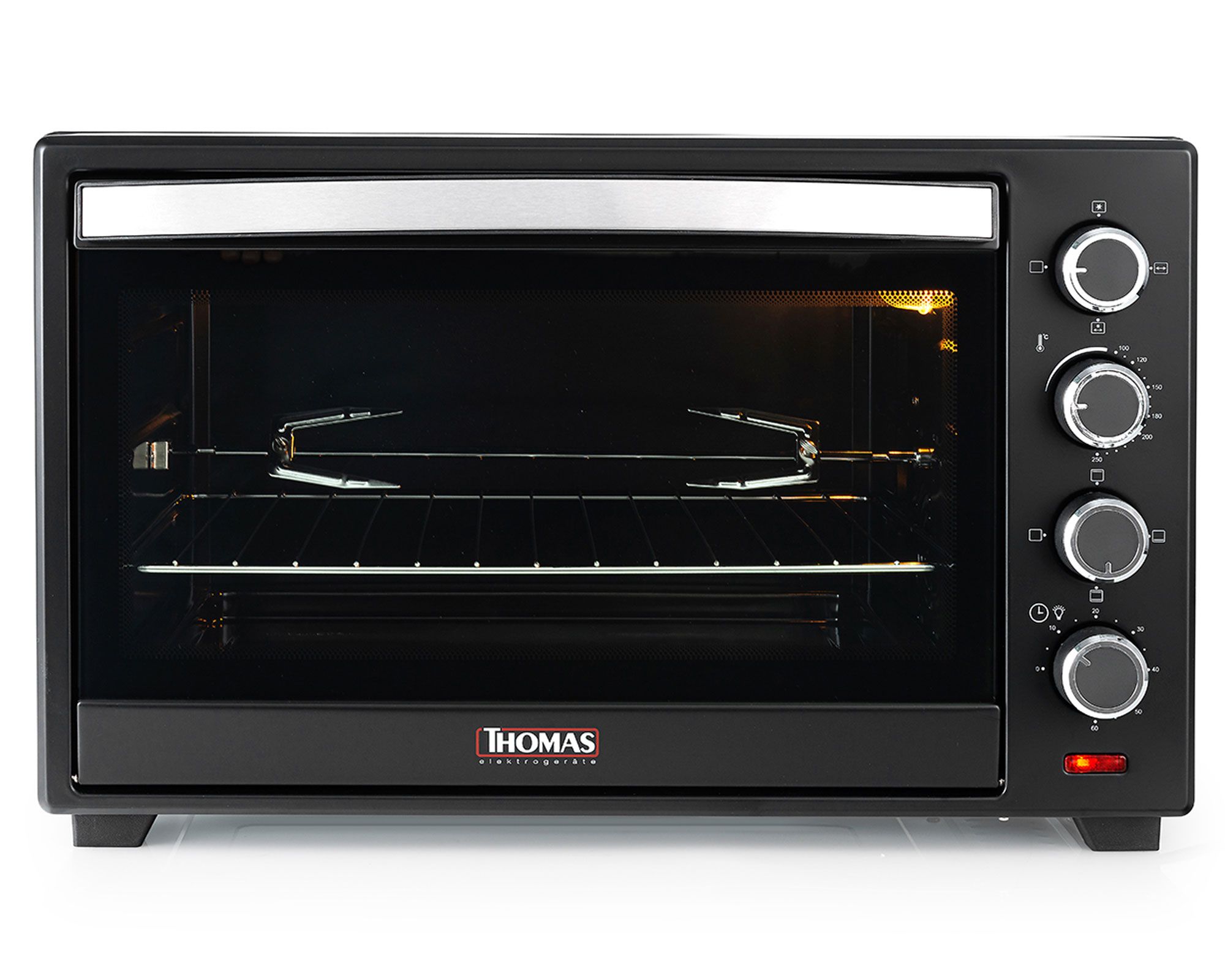 Thomas Horno eléctrico TH-48N negro 48 lt
