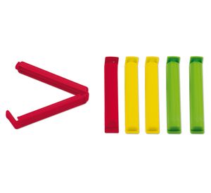Clip para bolsa Daily multicolor 6 piezas