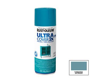 Pintura spray 430 ml Ultra cover 2X turquesa satín Rust-Oleum