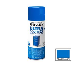 Pintura spray 430 ml Ultra cover 2X azul brillante Rust-Oleum