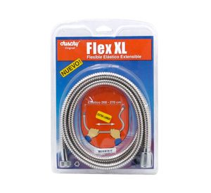 Flexible elástico ducha 2-2,7 m Duschy
