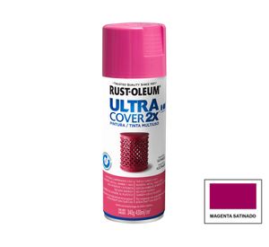 Pintura spray 430 ml Ultra cover 2X magenta satín Rust-Oleum