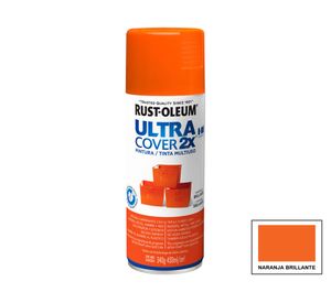 Pintura spray 430 ml Ultra cover 2X naranjo brillante Rust-Oleum