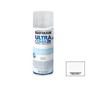Pintura spray 430 ml Ultra cover 2X transparente brillante Rust-Oleum