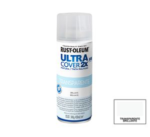 Pintura spray 430 ml Ultra cover 2X transparente brillante Rust-Oleum