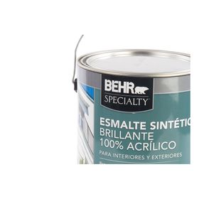 Esmalte sintético 1 galón Specialty blanco brillante Behr