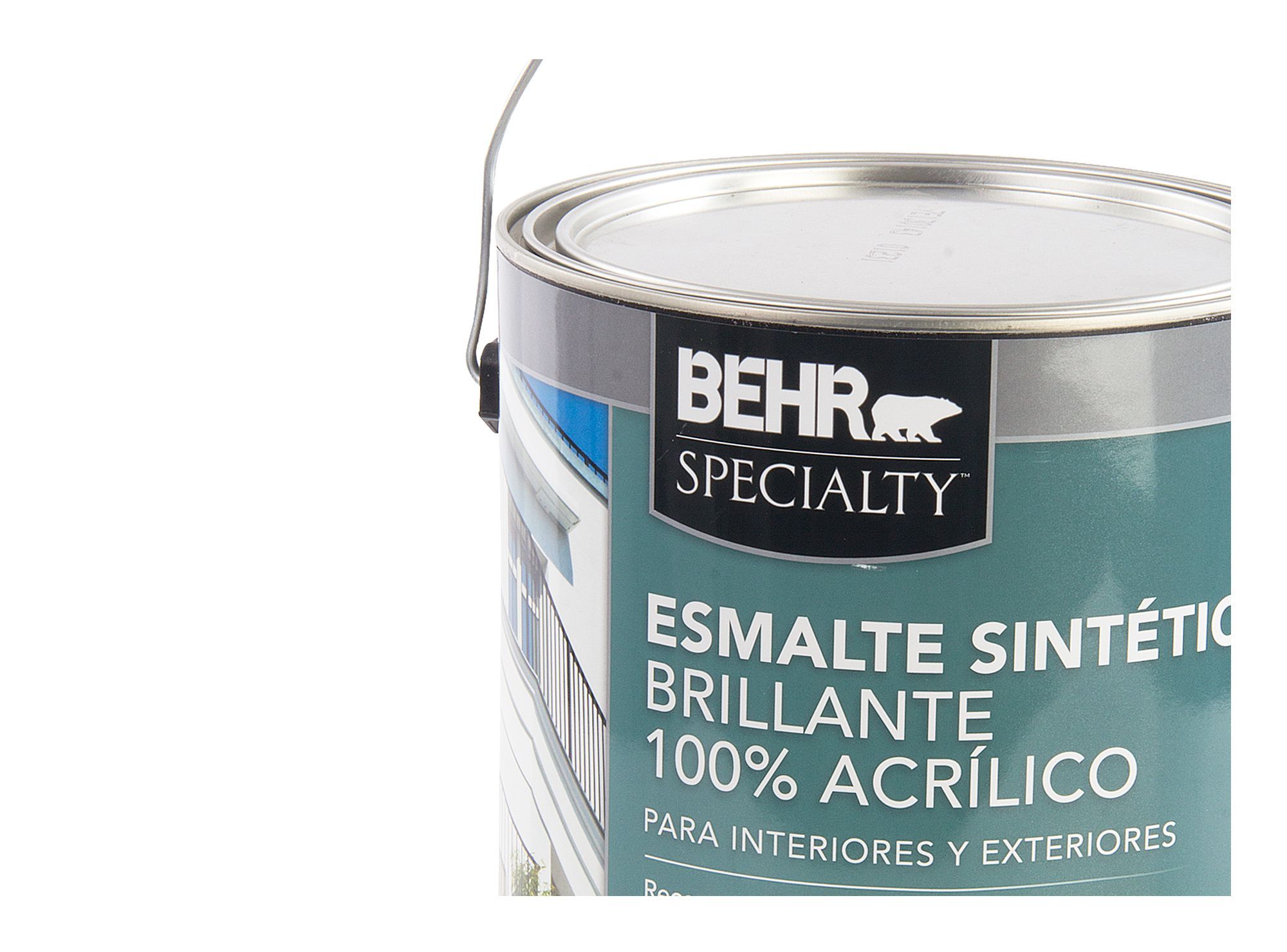 Esmalte Sintético 1 Galón Blanco Brillante Behr