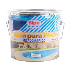 Pintura para piscina 1 tineta celeste Sipa