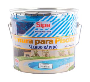 Pintura para piscina 1 tineta celeste Sipa