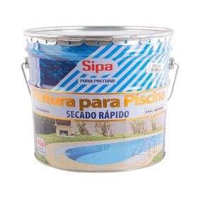 Pintura para piscina 1 tineta azul Sipa