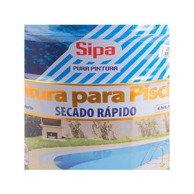 Pintura para piscina 1 tineta azul Sipa