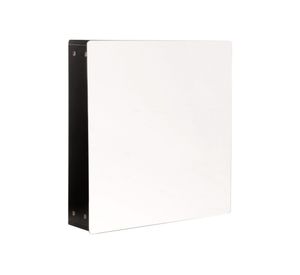 Botiquín 1 puerta bisel negro Vessanti