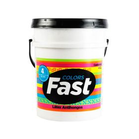 Látex 1 tineta Fast antihongos blanco Tricolor