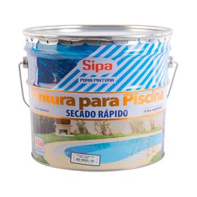 Pintura para piscina 1 tineta gris humo Sipa