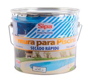 Pintura para piscina 1 tineta gris humo Sipa