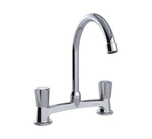 Combinación lavaplatos 8'' Maranello cromado Stretto