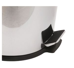 Basurero tapa y pedal 17.5 litros inox Cotidiana