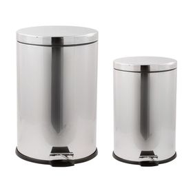 Basurero pedal 5.8 litros + basurero pedal 12 litros Cotidiana