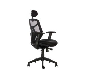 Silla de escritorio Identity con cabecero negro One Sit