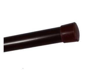 Barra clóset 100 cm económica café Dvp