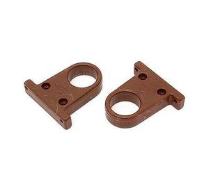 Soporte barra super color café Dvp